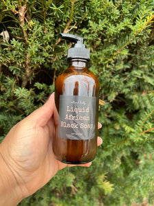 Liquid Black Soap